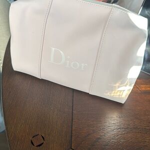 New Dior makeup bag baby pink